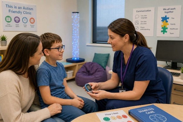 Supporting ASD Children and Young People in Diabetes Care